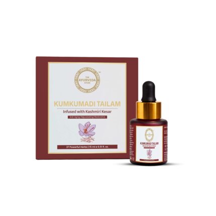 Kumkumadi Tailam – Ayurvedic Facial Oil Infused with Kashmiri Kesar